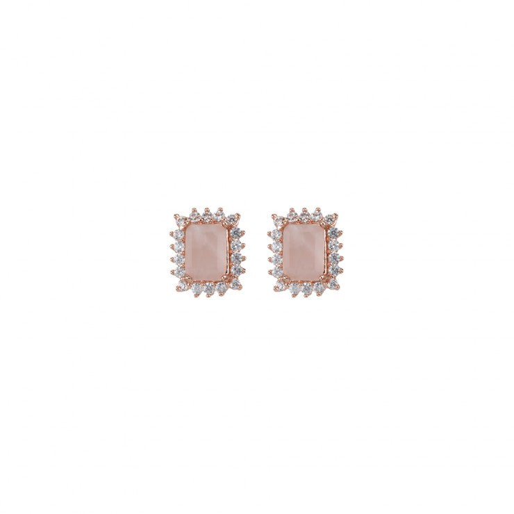 SUMMER AFTER GLOW: Rose Gold Earrings