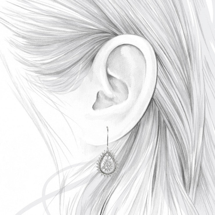 INFINITE MIRAGE: Silver Earrings